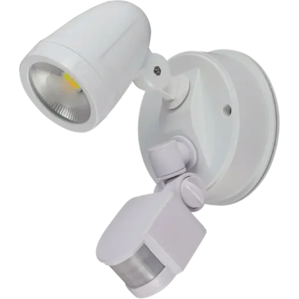 PURE 13W Single Spotlight with Sensor - White-PLS13WSW