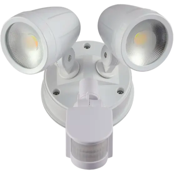 PURE 26W Twin Spotlight with Sensor - White-PLS26WSW