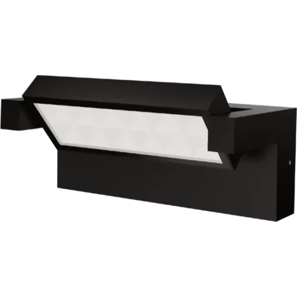 PURE 10W Adjustable Wall Light Black-PLWLTB10