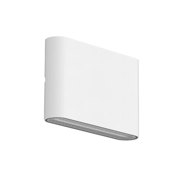 Pure Low Profile Up/Down Wall Light 6W White