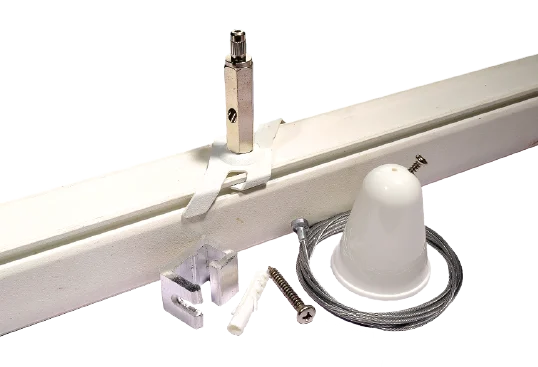 Suspension Kit for Pure 3-Circuit Track 1.5m Long White