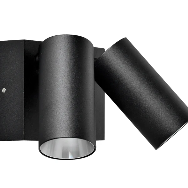 Pure Twin Luxe Outdoor Spot Light  16W Black