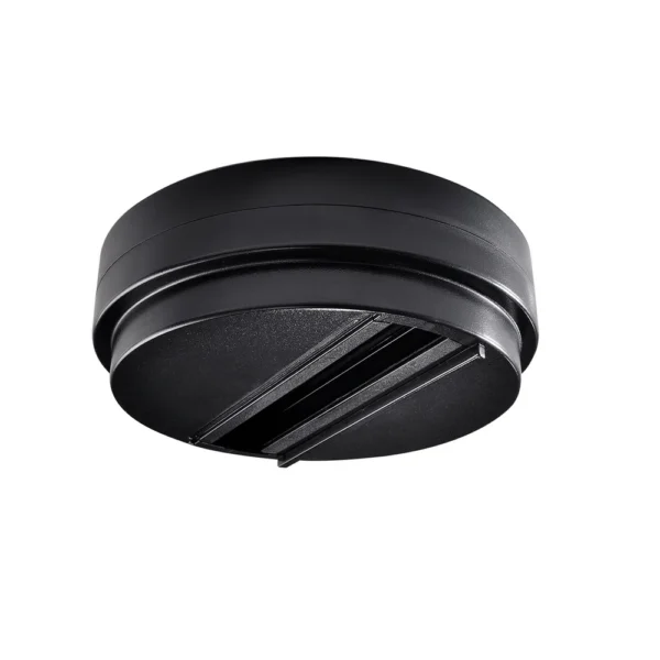 Pure Surface Mount Plate for 3-Circuit Track Black