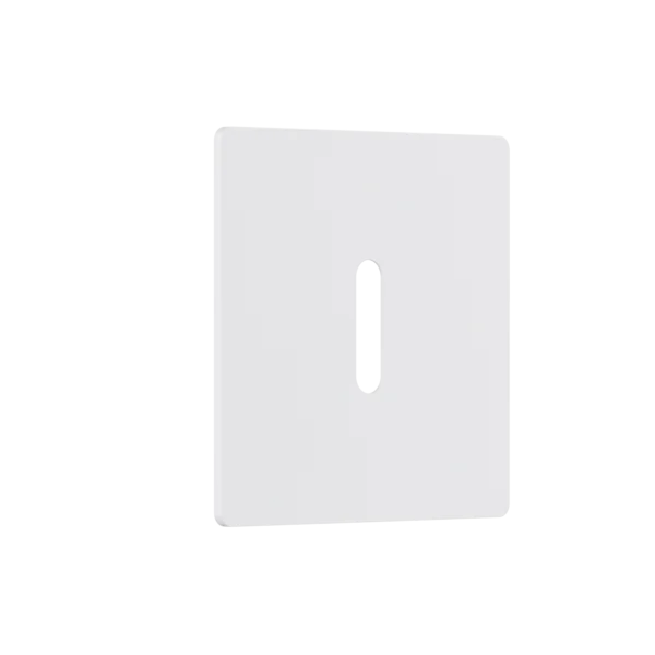 Pure Magnetinc Faceplate for Pure Indoor Step Light 55 x 55mm Strip Optics White