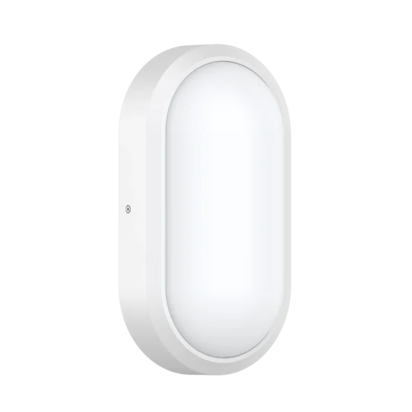 Pure Platinum Bunker Light Oval 10W White
