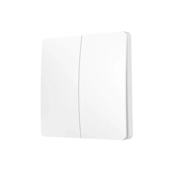 Pure Wireless Switch        2-Gang Rocker Switch White