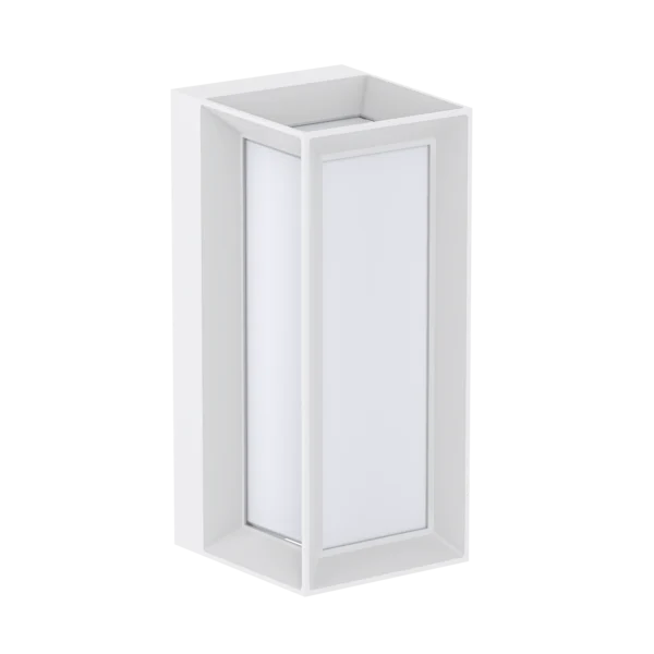 Pure Urban Rectangle Wall Light 15W White
